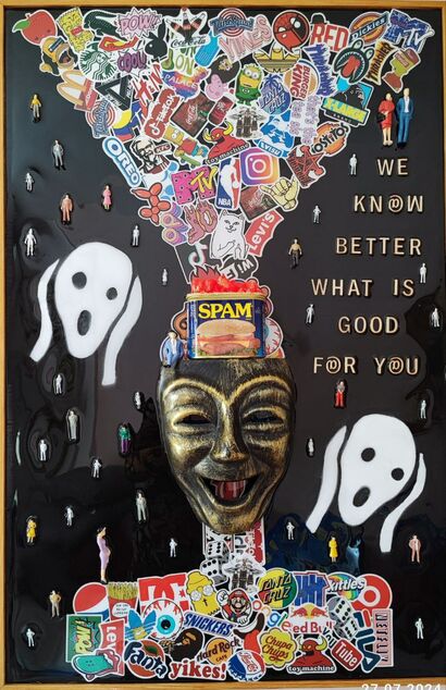 SPAM - a Paint Artowrk by Elana Rey